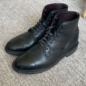 Allen Edmonds Higgins Mill Boots 9.5D - Black calf